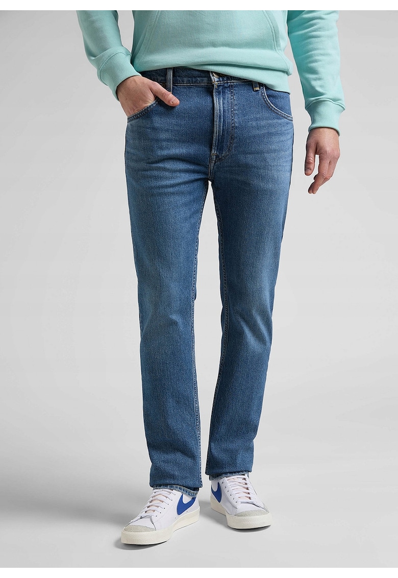 Blugi barbati  RIDER - bumbac/elastan - slim fit - albastru