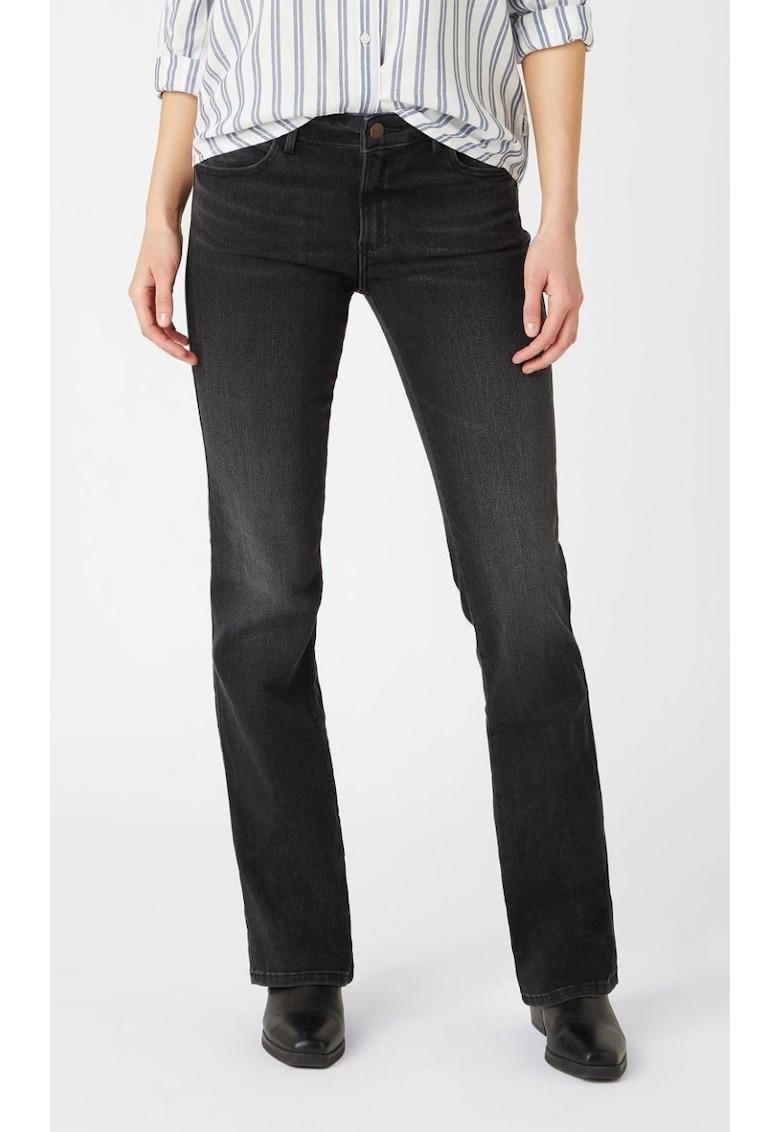 Blugi dama -  negru - bumbac W28BZJ35H - Negru