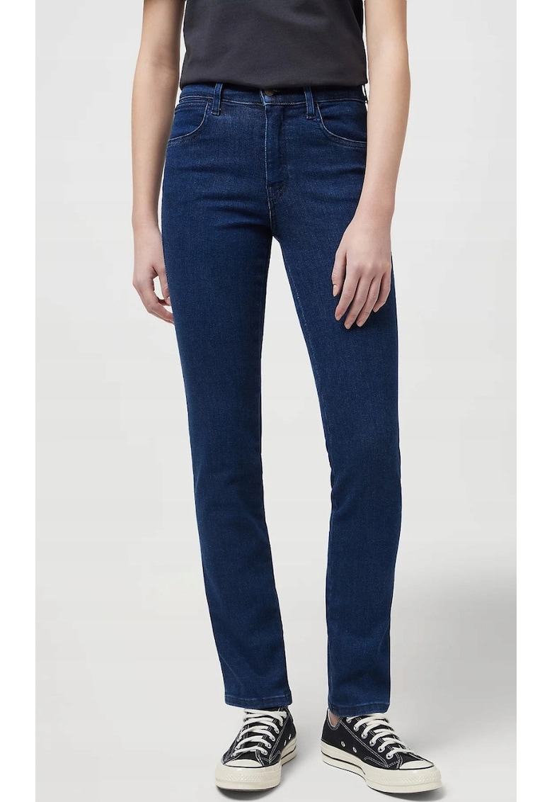 Blugi dama -  slim fit - albastru - bumbac - Albastru