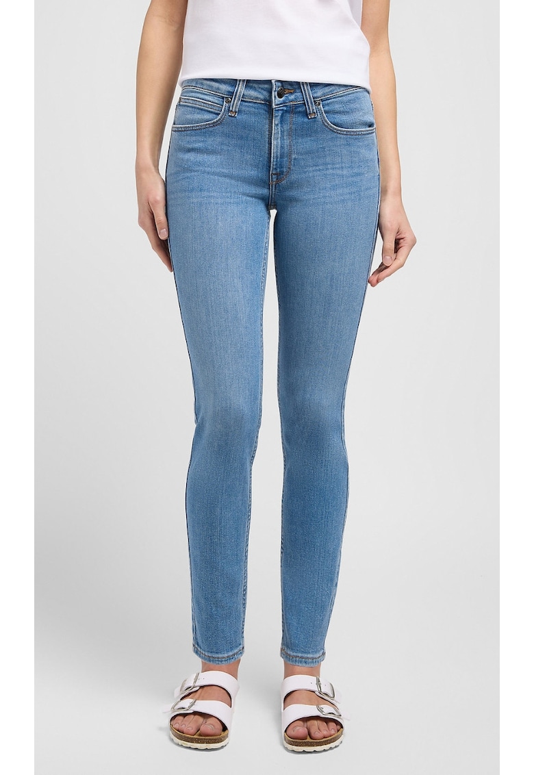Blugi dama -  skinny - albastru - bumbac - Albastru