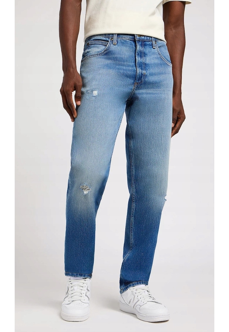 Blugi barbatesti  OSCAR Wicked Summer - bumbac/elastan - albastru