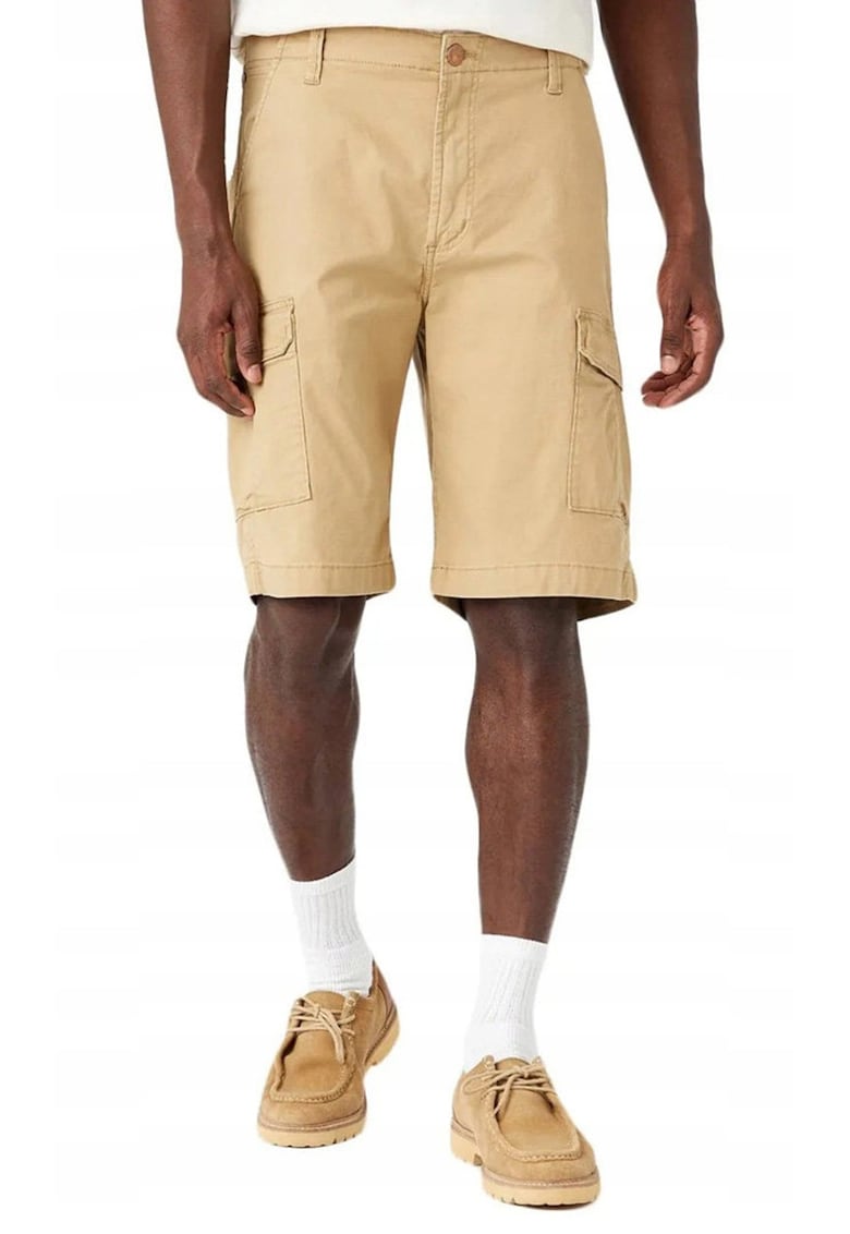 Pantaloni scurti barbati W1C3CGC10 -  Bumbac/Elastan - Bej