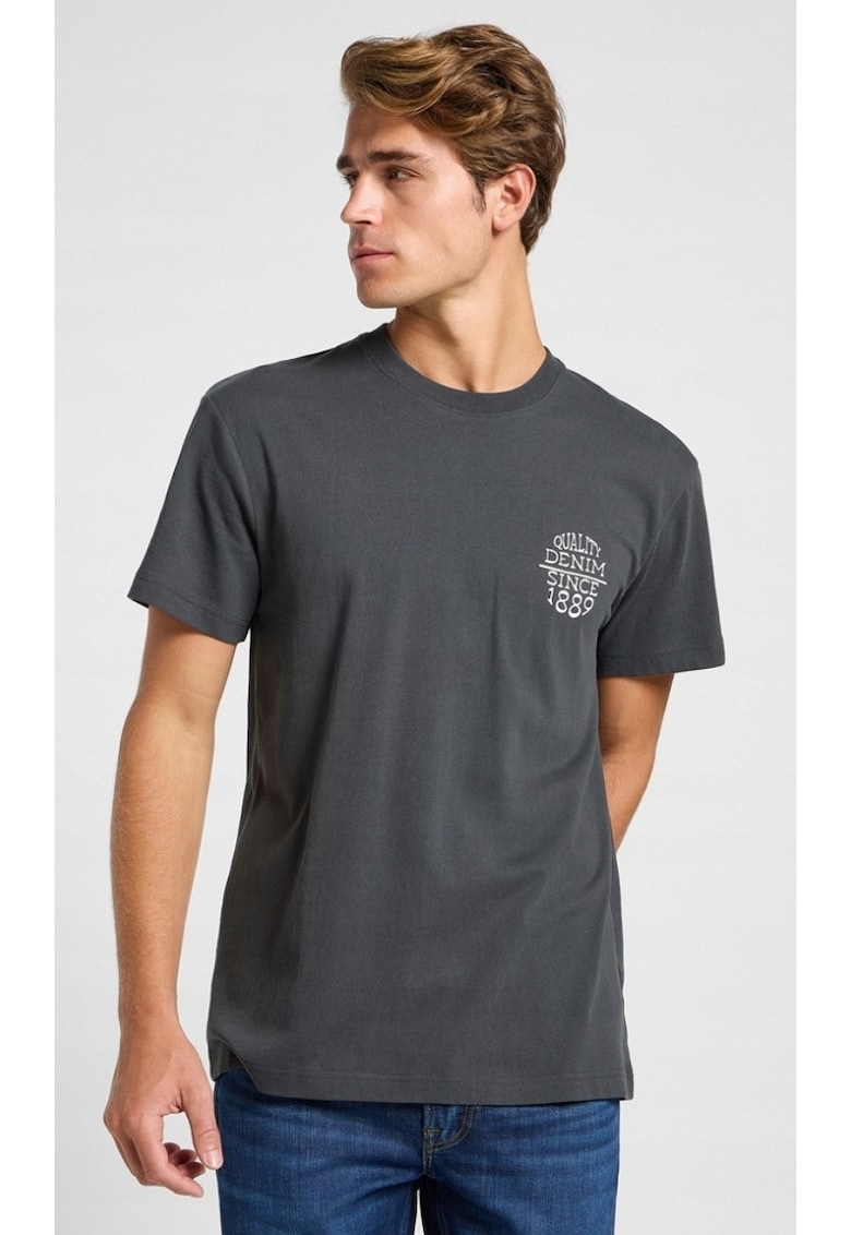 Tricou barbati -  RELAXED TEE - supradimensionat - negru - bumbac