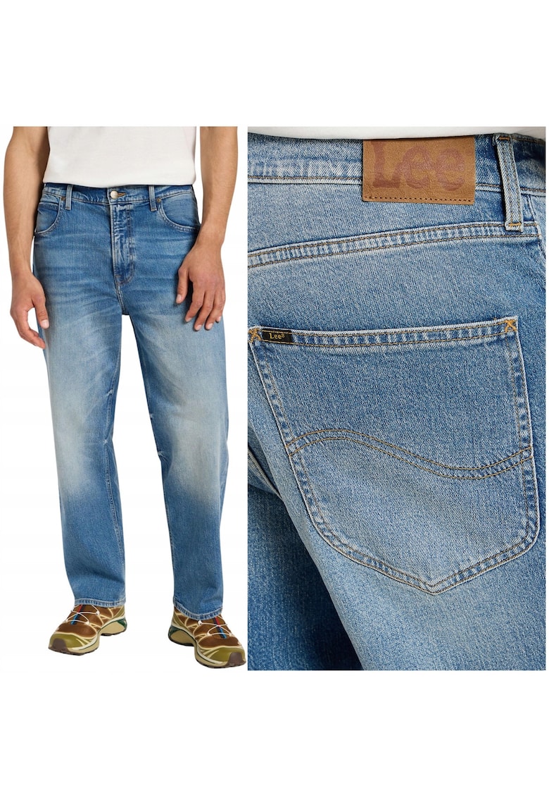 Jeans bărbați  Asher loose straight - albastru - Albastru