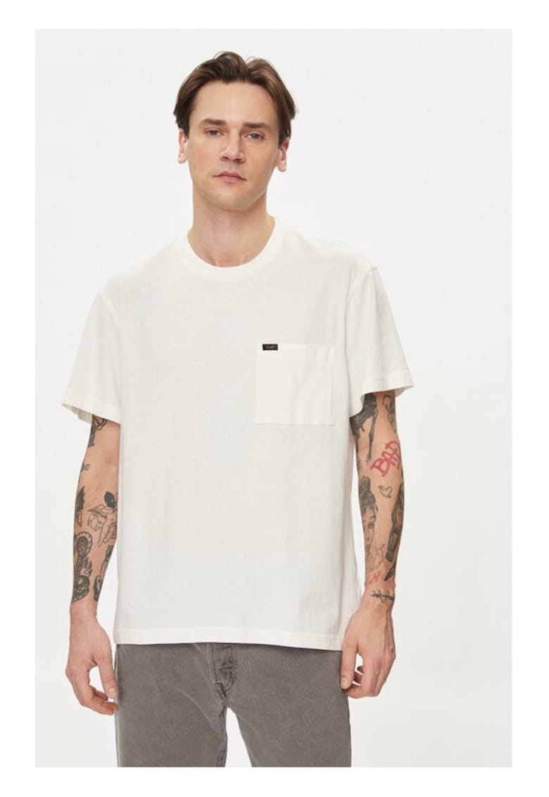 Tricou barbati -  595128 - Ecru - Bumbac