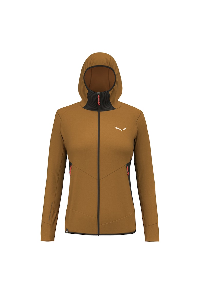 Hanorac trekking dama  Lavaredo Hemp Maro - Negru