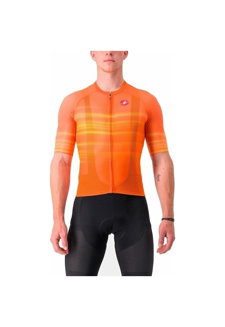 Tricou sport barbati -  Poliester - Portocaliu - Portocaliu