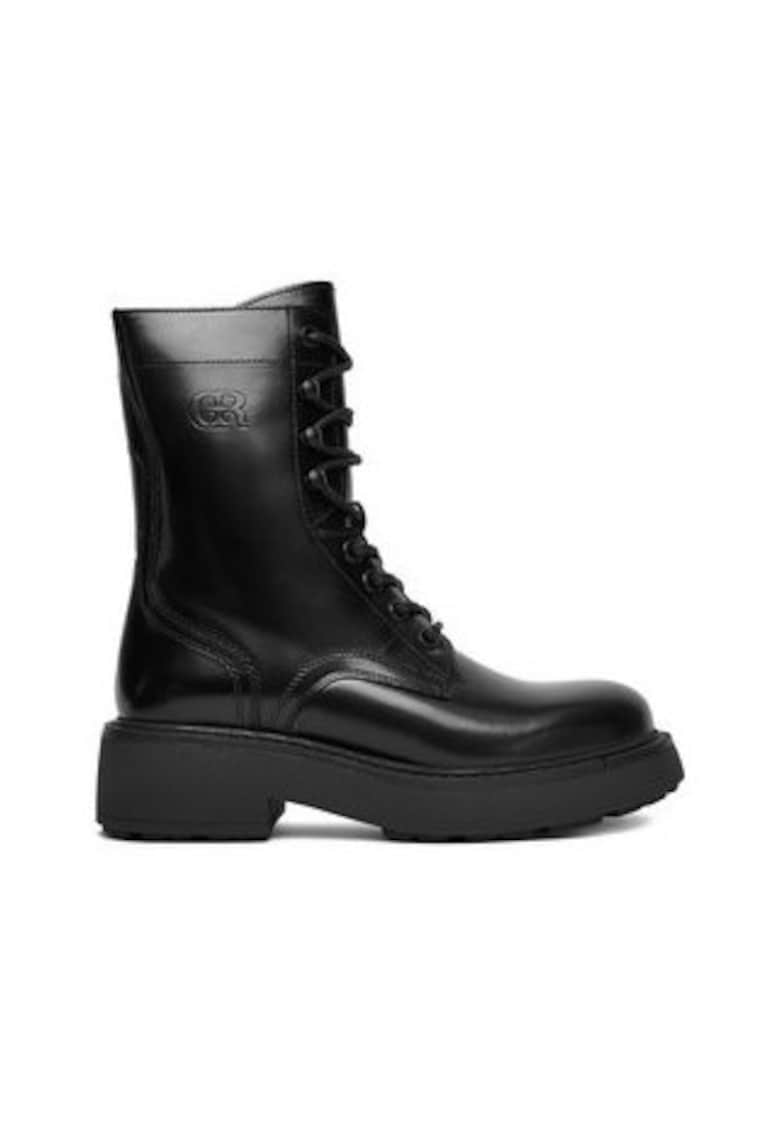 dama -  EO-LUISA-30310 - negru - piele - Negru