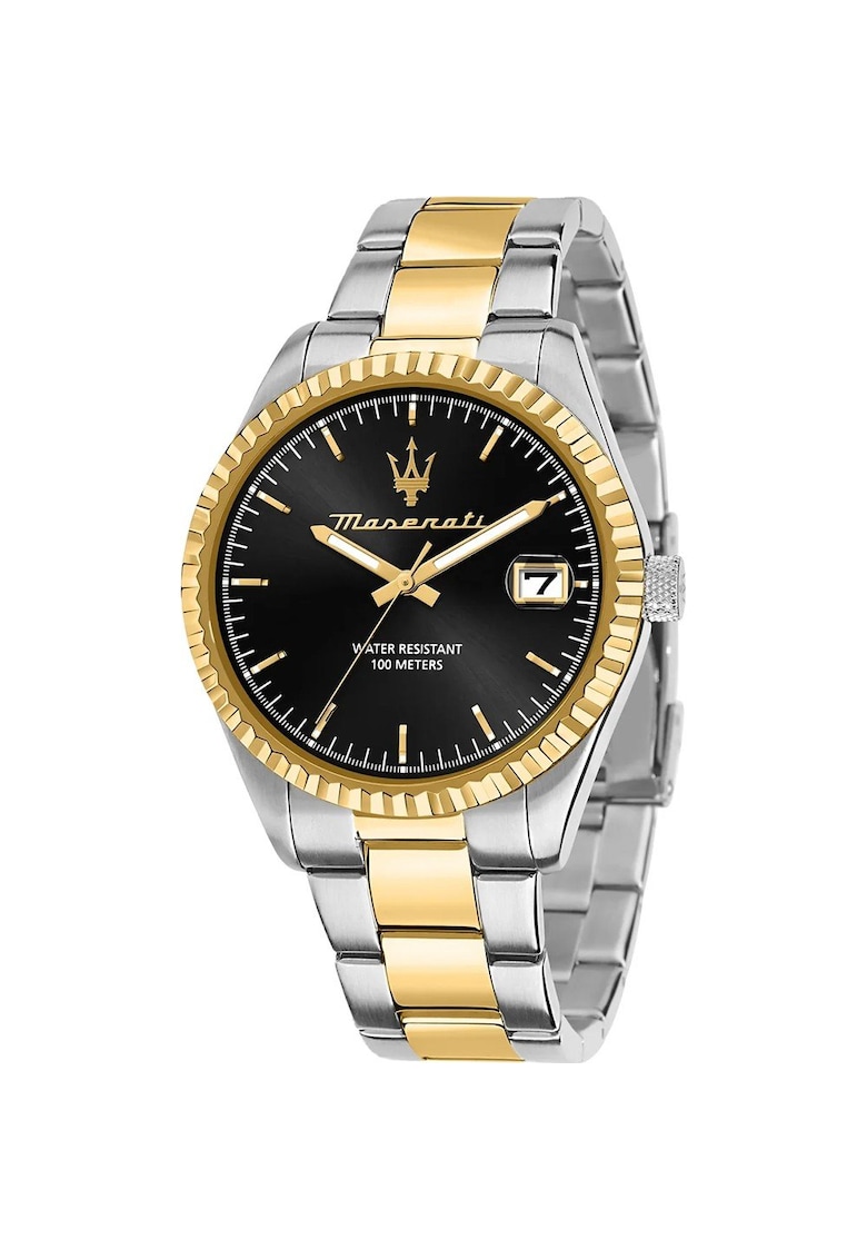 Ceas barbatesc  R8853100042 Competizione - Ton Argintiu cu Cadran Negru - 43mm - Rezistent la Apa 10 ATM