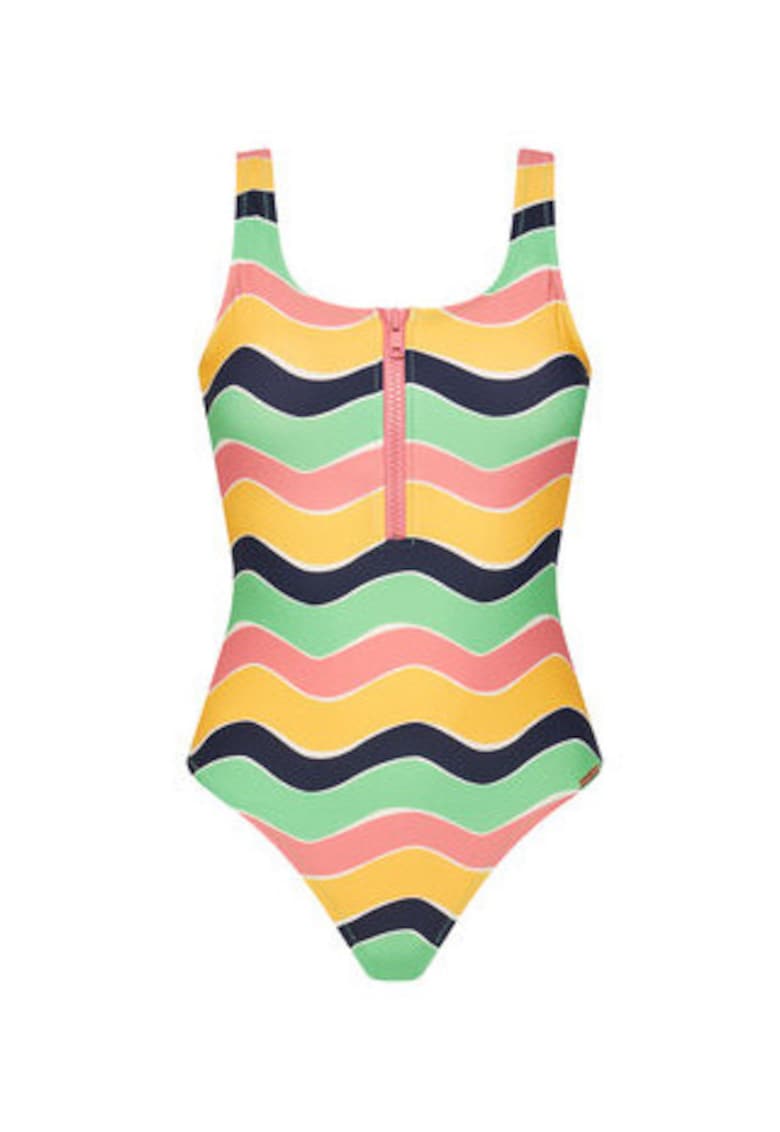 Costum de baie dama -  multicolor - 82% poliamida - 18% elastan - Multicolor