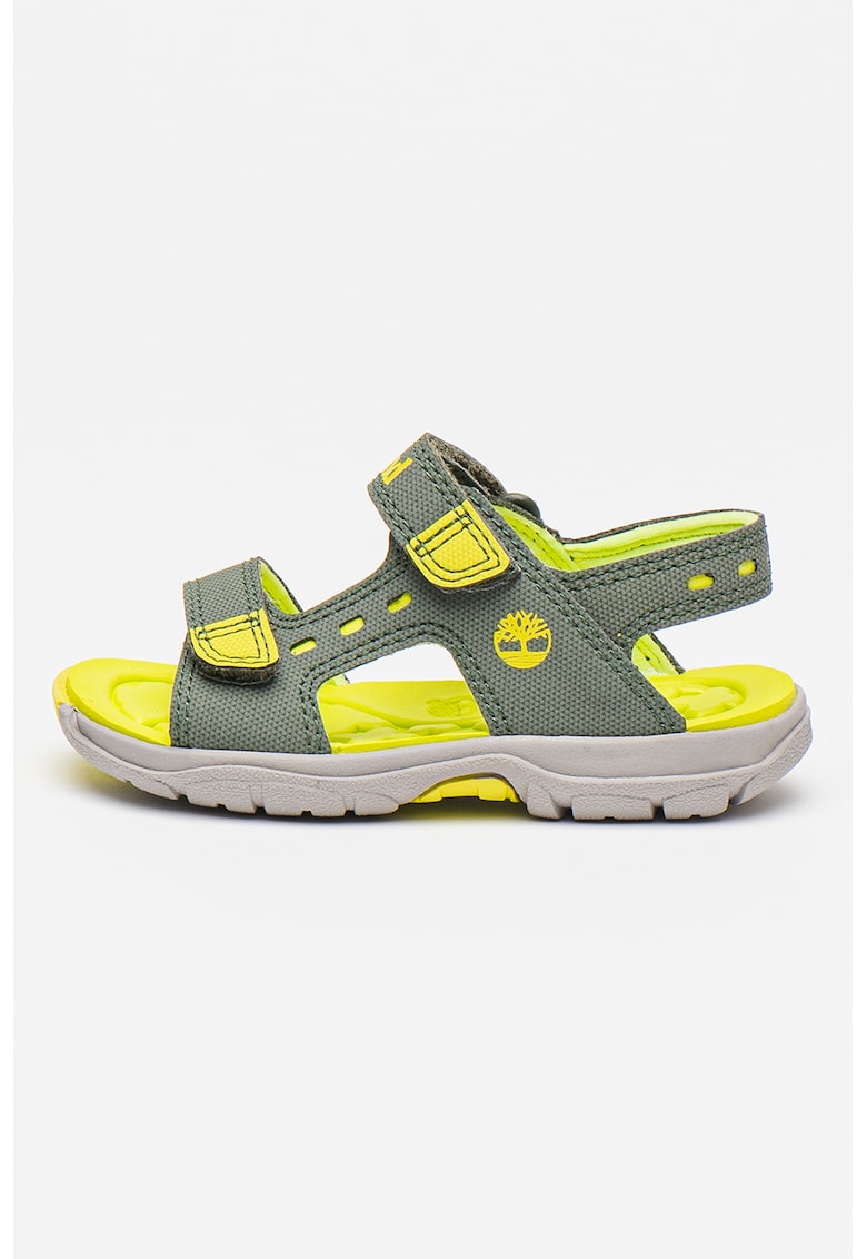 Sandale copii -  304000 - Piele ecologica - Verde/Gri