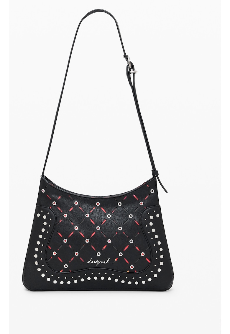 Geanta dama negru 25WAXP38 - Rosu/Negru - Universal