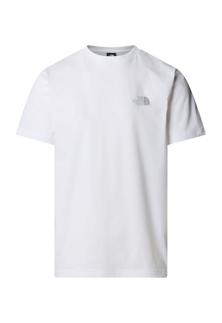 Tricou  Ss Reflective Box Nse Tee NF0A8C4VU2H1 Barbati Alb - Alb