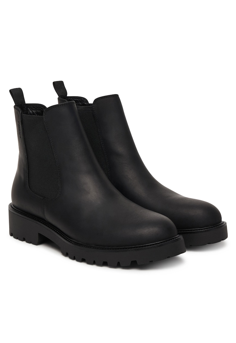 Botine dama 6041-009-21 -  Piele naturala - Negru