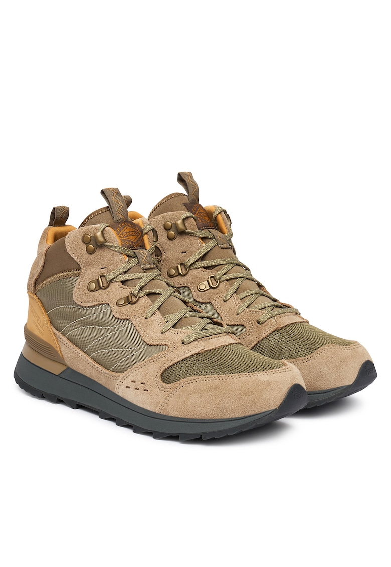 Ghete barbati  Drab Alpine 83 - piele naturala - Maro