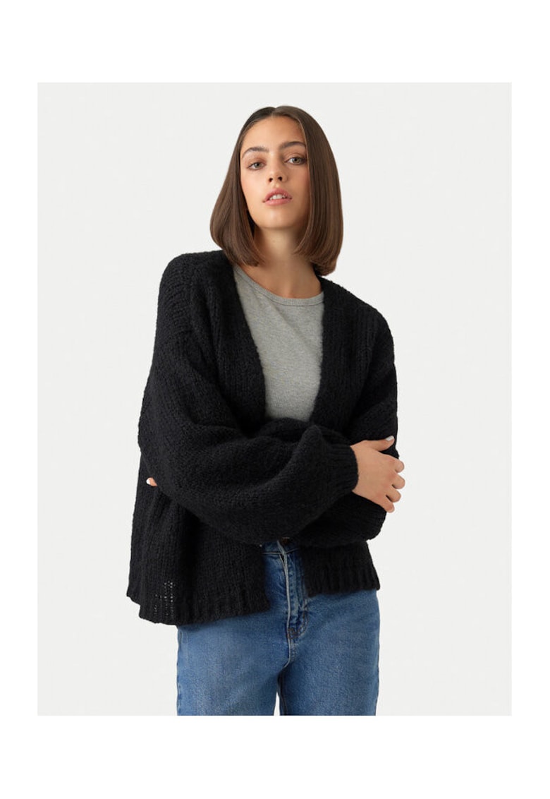 Cardigan dama  negru - moale