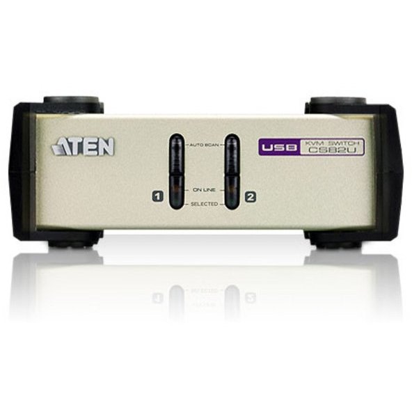 KVM CS82U 2Port PS/2-USB