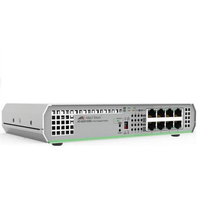 Switch AT-GS910/8E 8 porturi