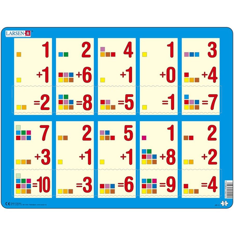 Oferte la Puzzle Adunarea 1 - 10A, 10 Piese Larsen LRAR11