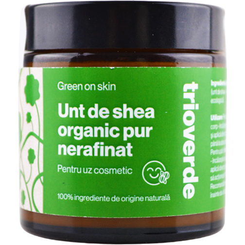 Oferte la Unt de Shea Organic Pur Nerafinat 100g