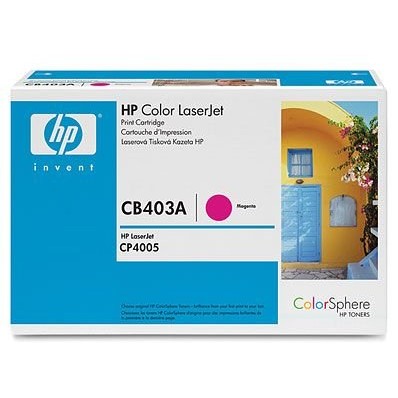 Oferte la Toner LaserJet HP CB403A Magenta
