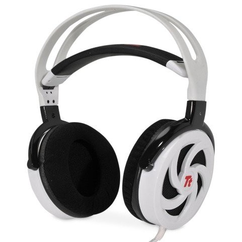 Oferte la Casti eSports Shock Spin HD cu microfon, bass premium, albe