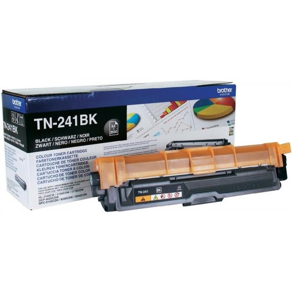 Toner laser TN241BK, Negru, 2500 pag