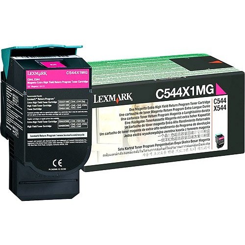 Toner laser Lexmark C544X1MG Magenta, 4000 pagini