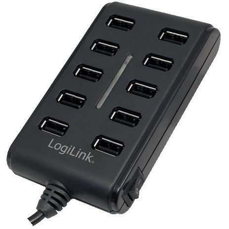 Oferte la HUB UA0125 10 porturi USB 2.0 Negru