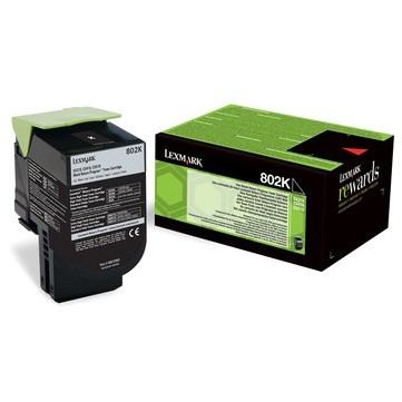 Toner laser Lexmark 80C20K0, negru, 1000 pag