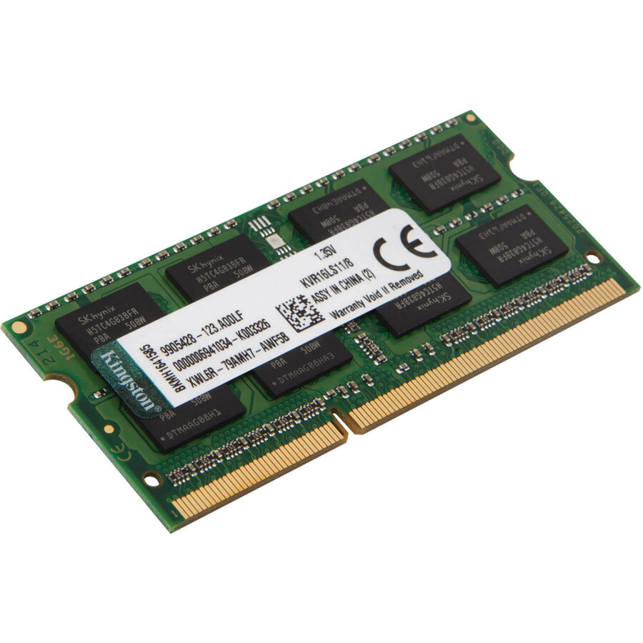 Memorie laptop Memorie KVR16LS11/8, 8GB, DDR3, 1600MHz, CL11