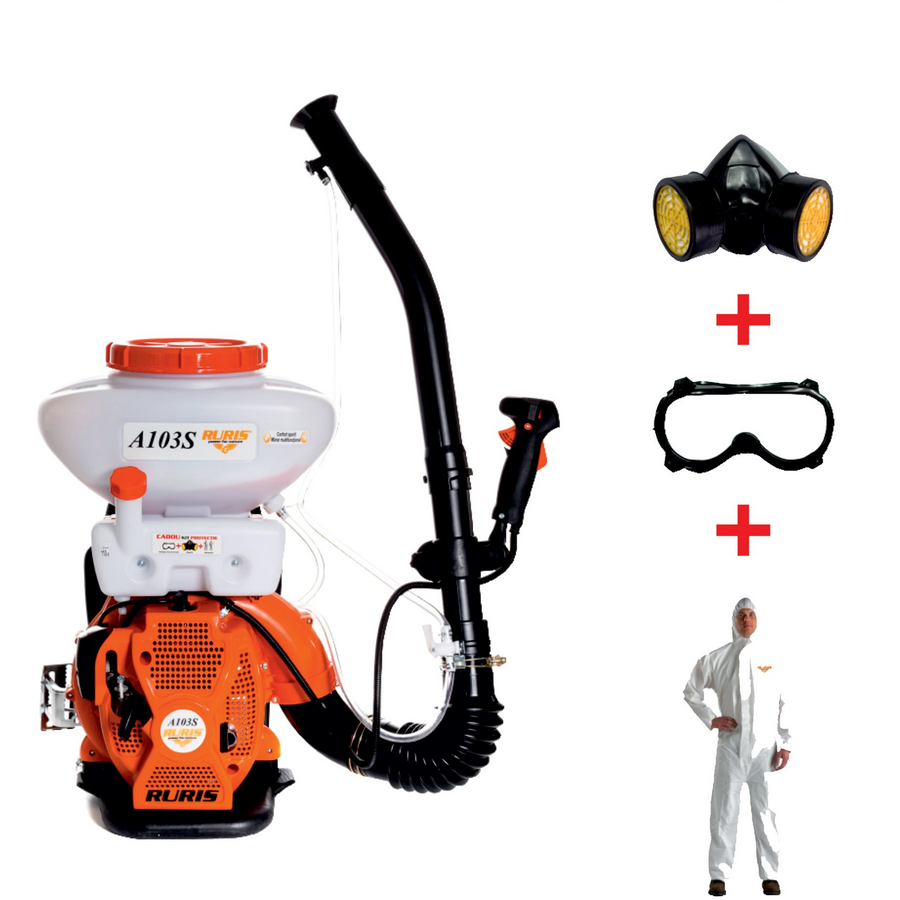 Oferte la Atomizor A103S,  benzina, putere 3CP, kit protectie cadou