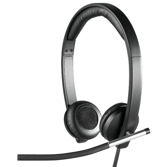 Casti H650e, headset, cu microfon, stereo, usb
