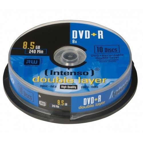 Oferte la DVD+R DL, 10 bucati, 8x, 8.5 GB
