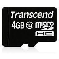 Oferte la Card memorie micro SDHC, 4 GB, clasa 10