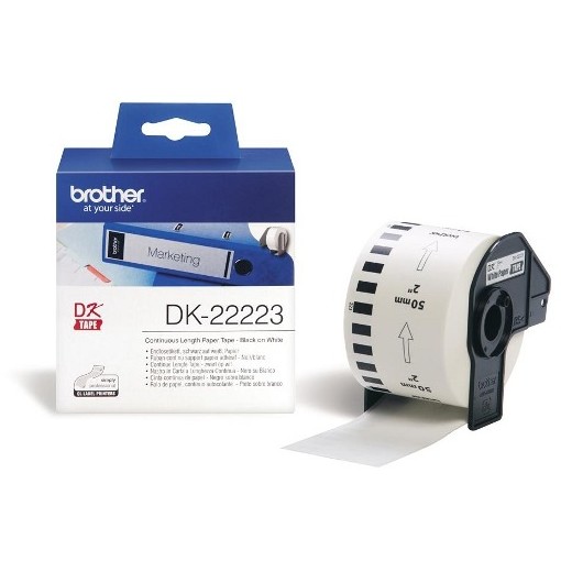 Oferte la Hartie foto Banda Brother banda continua de hartie 50mm x 30,48m DK22223