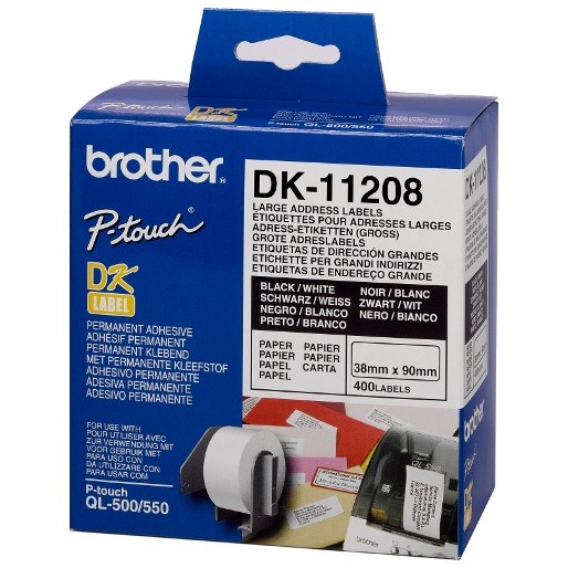 Oferte la Hartie foto Banda etichete adresa mari 38MM X 90MM X 400 DK11208