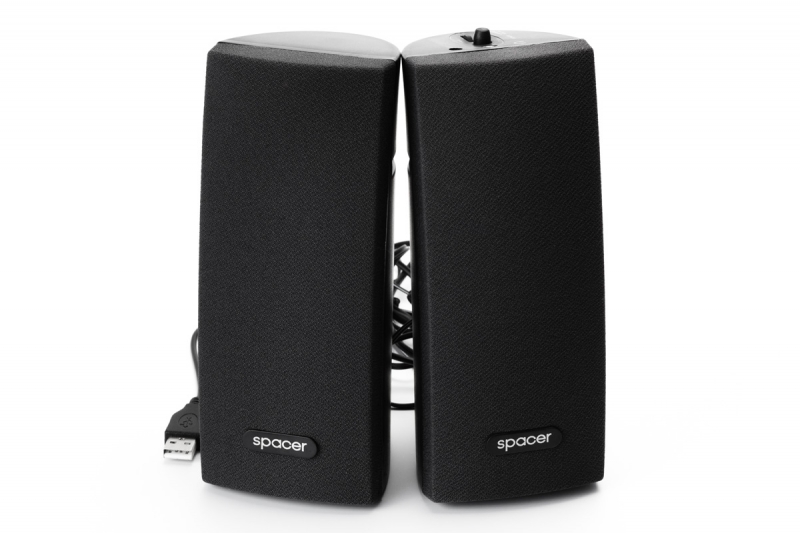 Oferte la BOXE 2.0 SPACER, RMS: 3Wx2, control volum, mufa casti, black, USB power (SPB-A30)