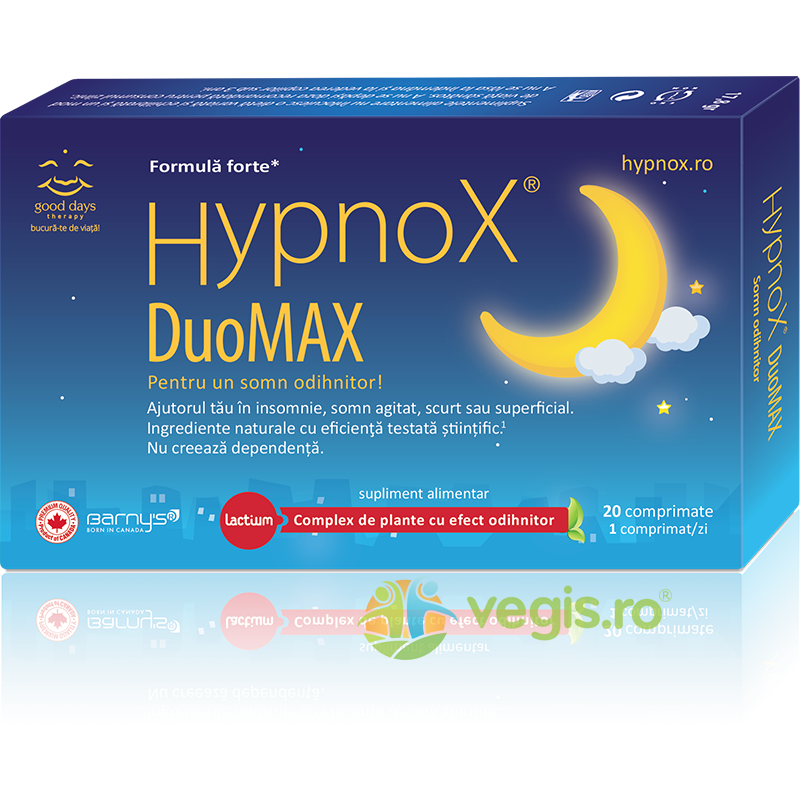 Oferte la Hypnox DuoMAX 20cpr Good Days Therapy,
