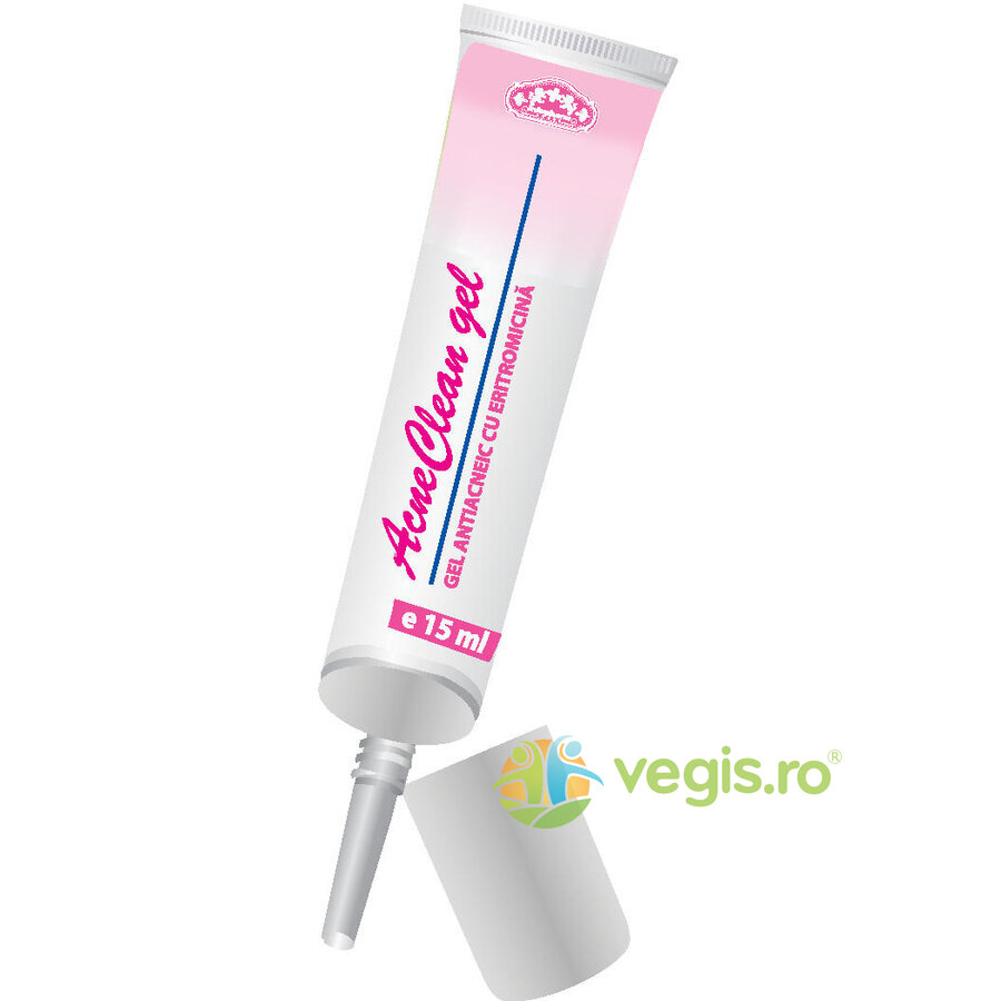 Oferte la Acneclean Gel Antiacneic cu Eritromicina 15ml