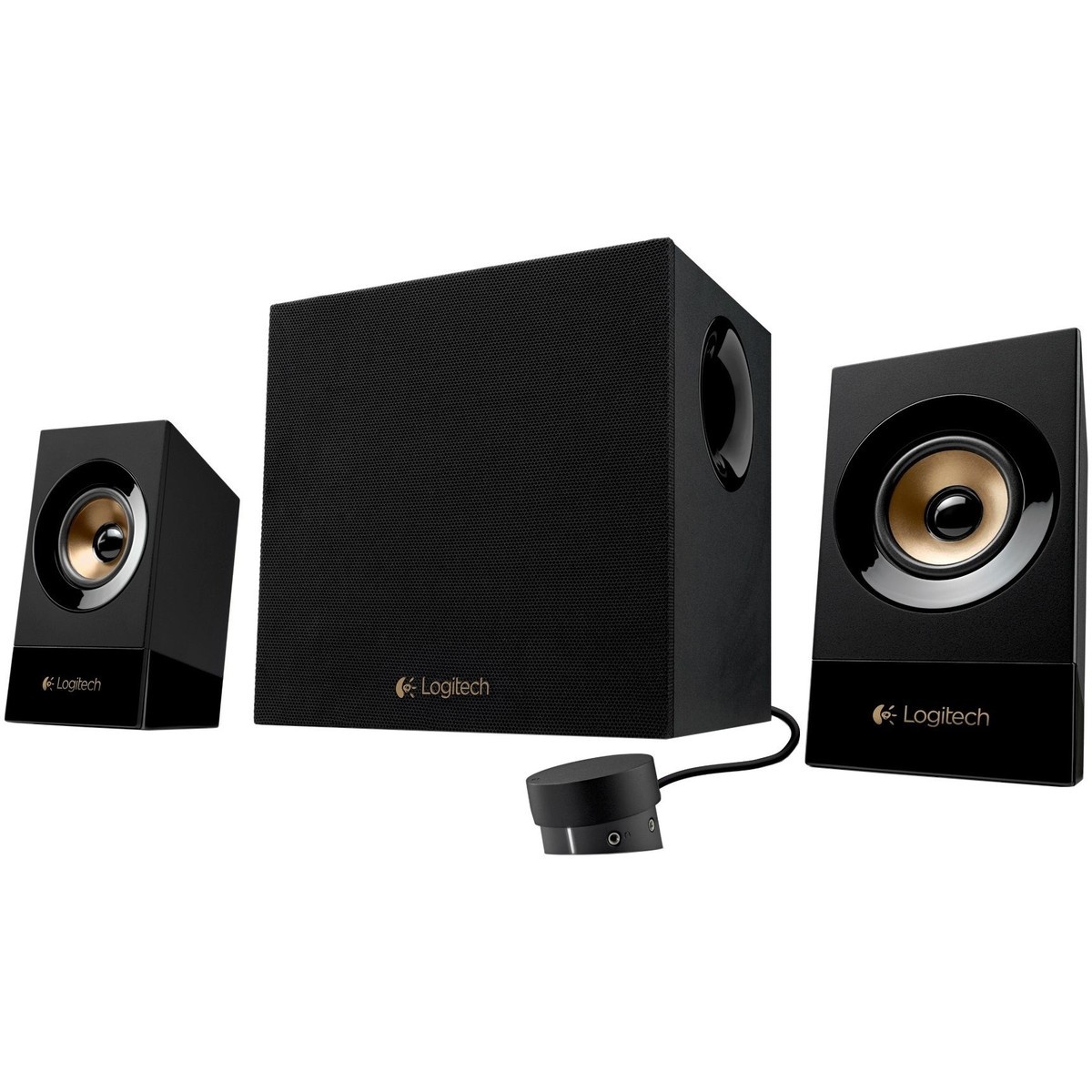 Oferte la Sistem de difuzoare portabil Logitech Z533, 120W, negru, conectivitate AUX