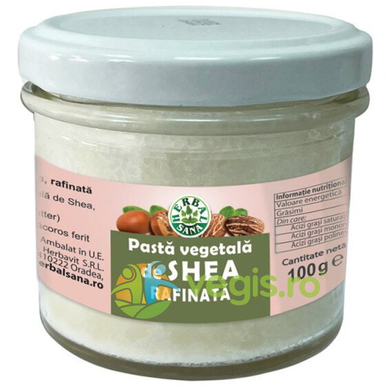 Oferte la Pasta Vegetala de Shea Rafinata 100g