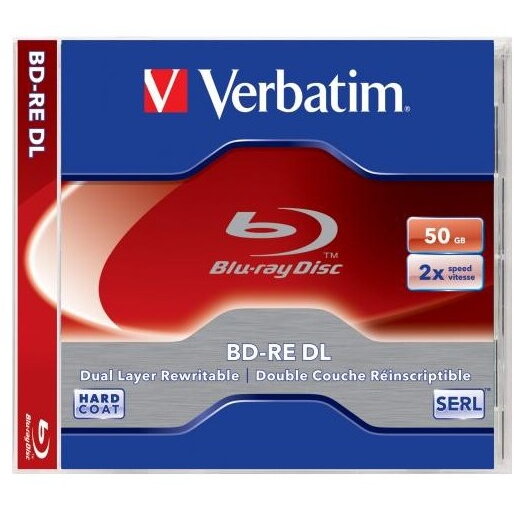 BD-RE Dual Layer Verbatim 1 bucati, 2x, 50GB