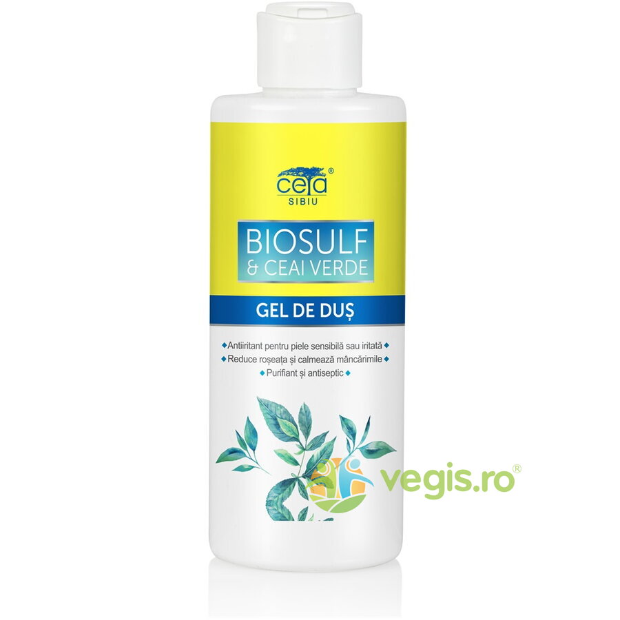 Oferte la Gel de Dus Biosulf cu Ceai Verde 200ml
