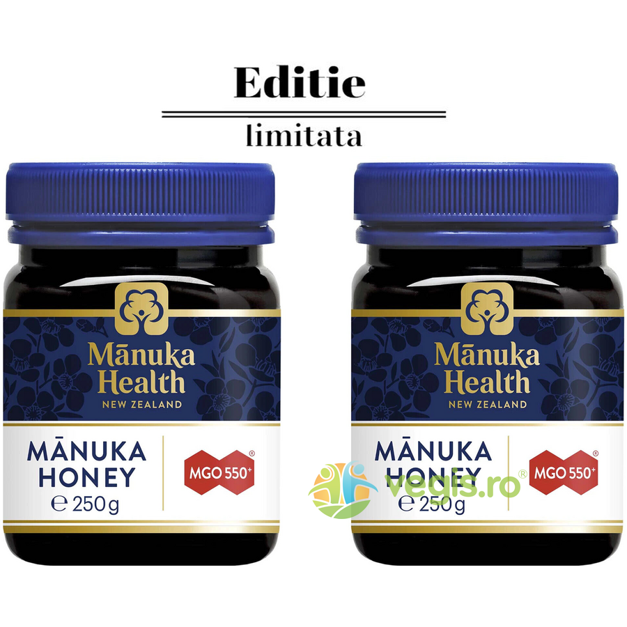 Oferte la Pachet Miere de Manuka (MGO 550+) 250g+250g