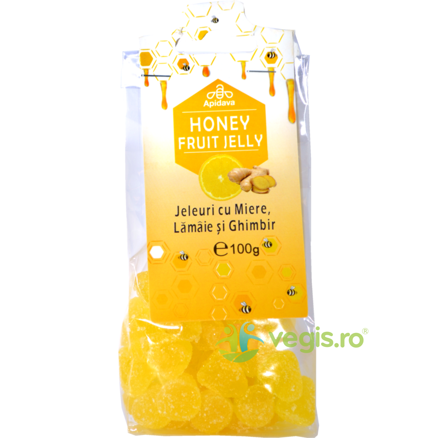 Oferte la Jeleuri cu Miere, Lamaie si Ghimbir 100g