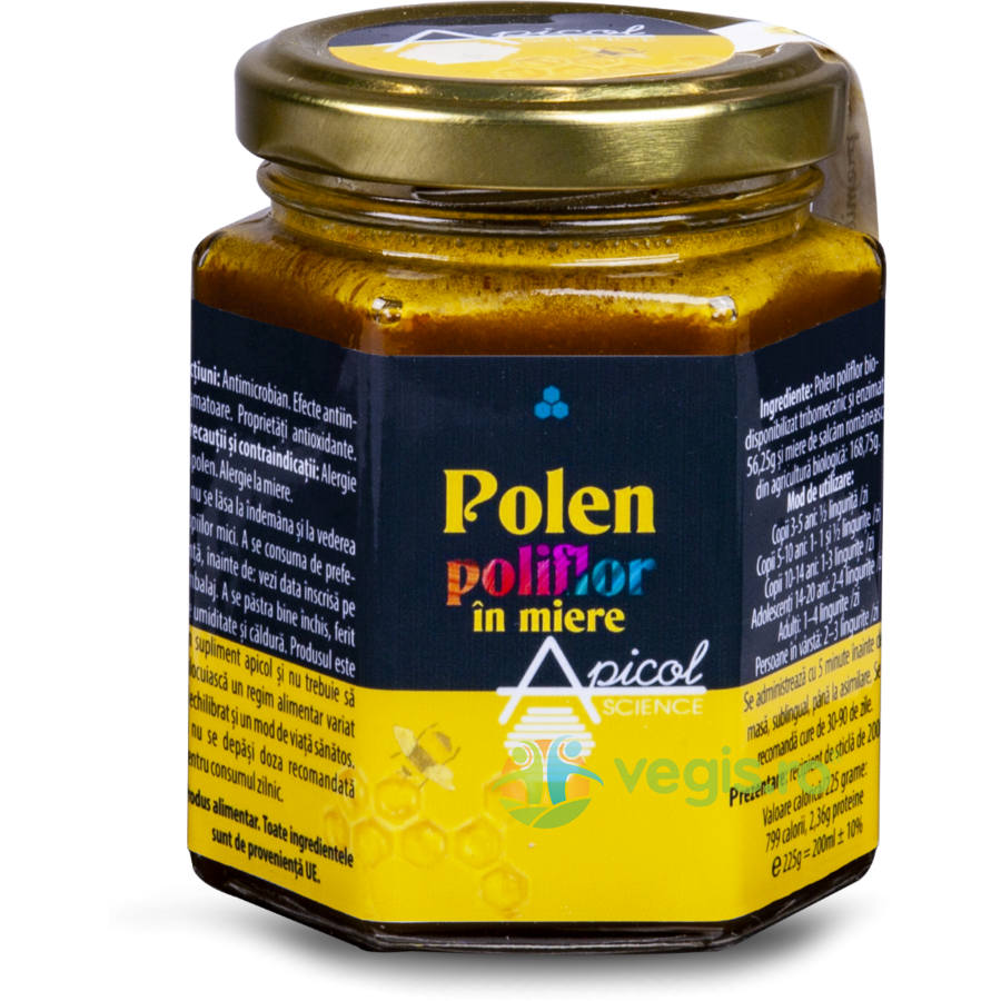 Oferte la Polen Poliflor in Miere 225g