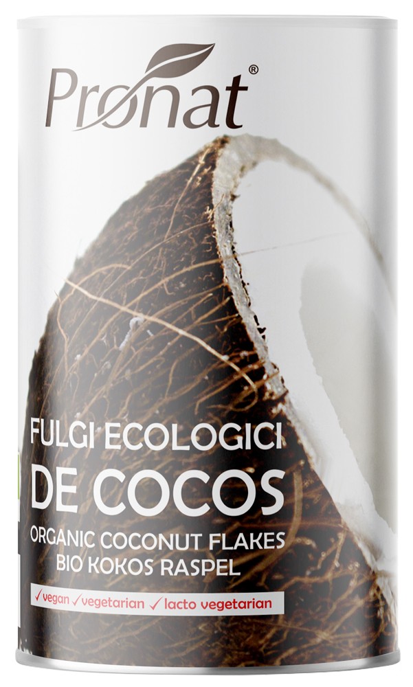 Oferte la Fulgi de cocos bio, 380g Pronat