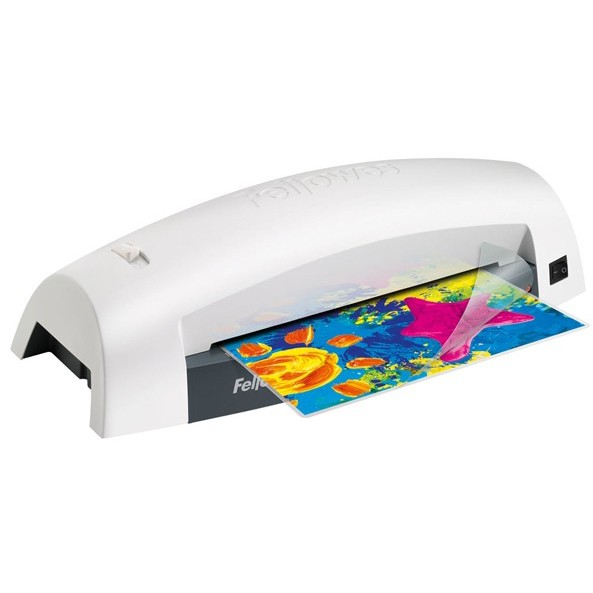Oferte la Laminator Fellowes Lunar A4, 80 microni, alb