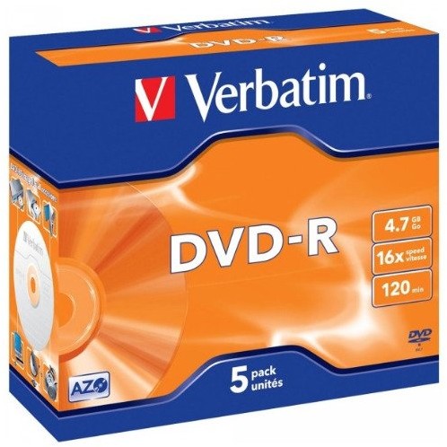 Oferte la DVD-R Verbatim, 16x, 4.7GB